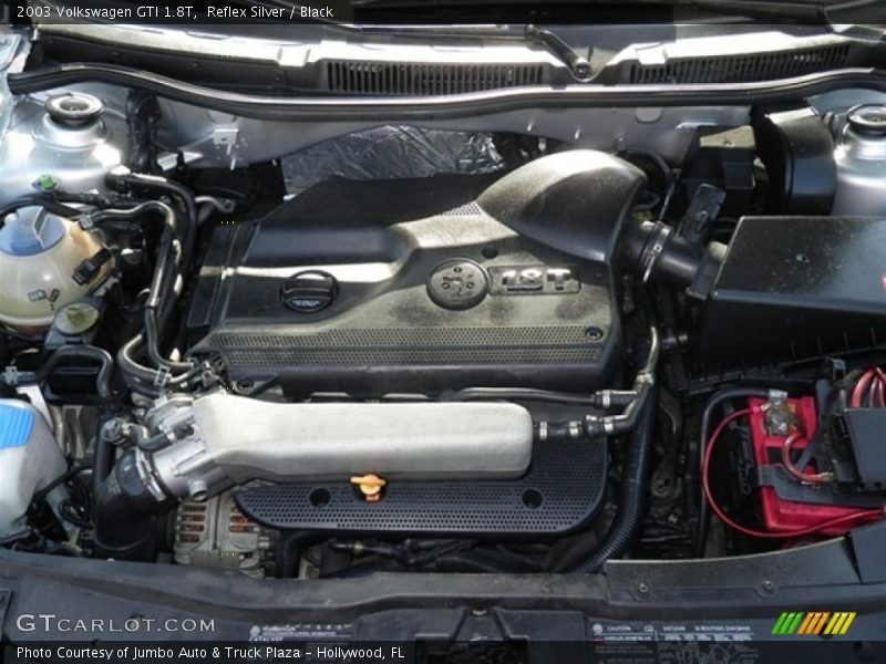 Reflex Silver / Black 2003 Volkswagen GTI 1.8T