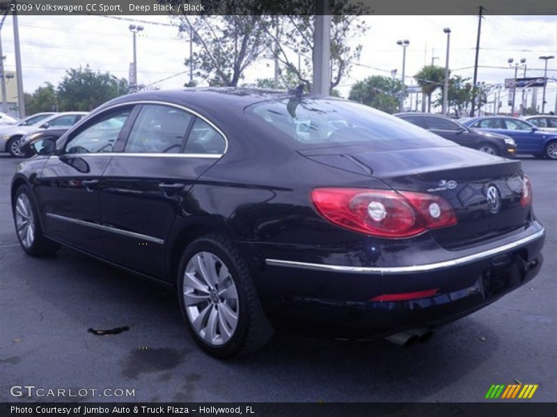 Deep Black / Black 2009 Volkswagen CC Sport