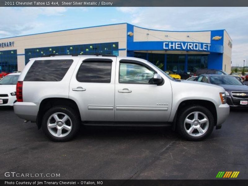 Sheer Silver Metallic / Ebony 2011 Chevrolet Tahoe LS 4x4