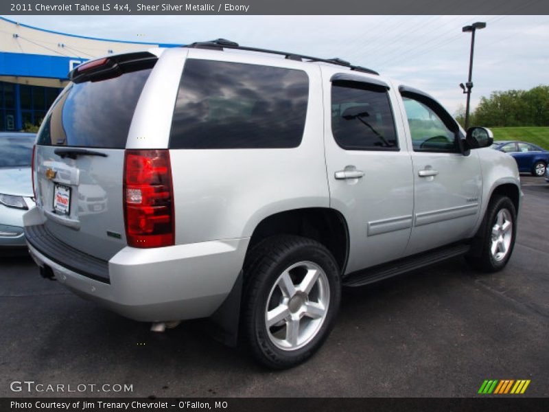 Sheer Silver Metallic / Ebony 2011 Chevrolet Tahoe LS 4x4