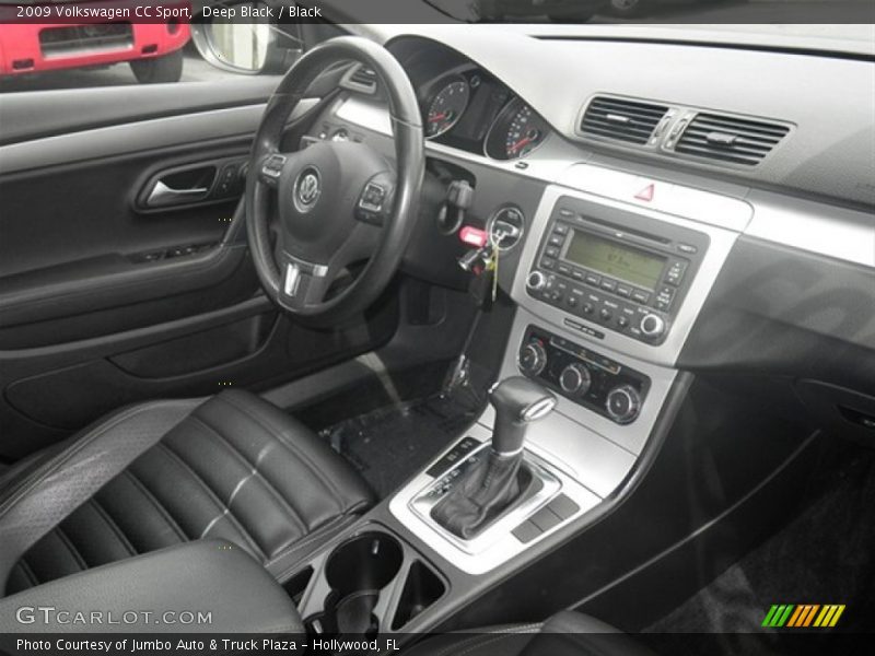 Deep Black / Black 2009 Volkswagen CC Sport