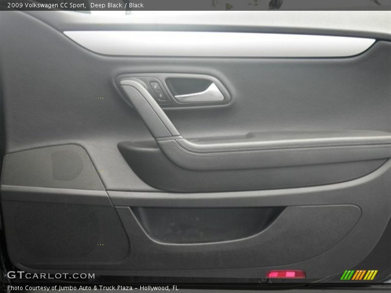 Deep Black / Black 2009 Volkswagen CC Sport