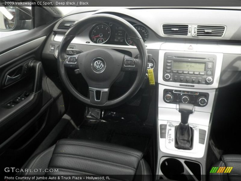 Deep Black / Black 2009 Volkswagen CC Sport