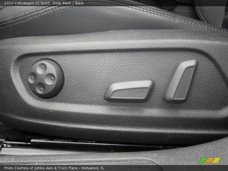 Deep Black / Black 2009 Volkswagen CC Sport