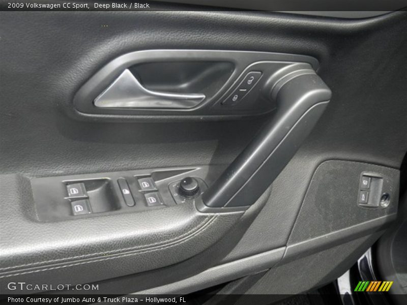 Deep Black / Black 2009 Volkswagen CC Sport
