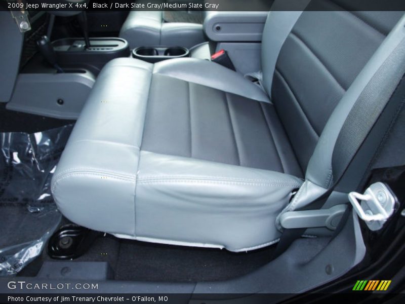 Black / Dark Slate Gray/Medium Slate Gray 2009 Jeep Wrangler X 4x4