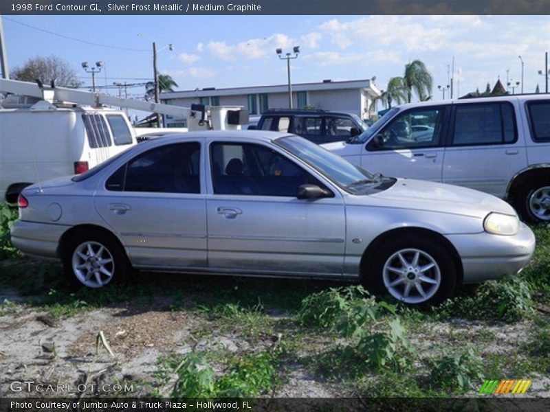 Silver Frost Metallic / Medium Graphite 1998 Ford Contour GL