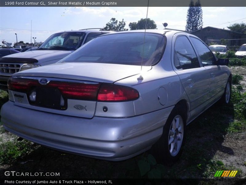 Silver Frost Metallic / Medium Graphite 1998 Ford Contour GL
