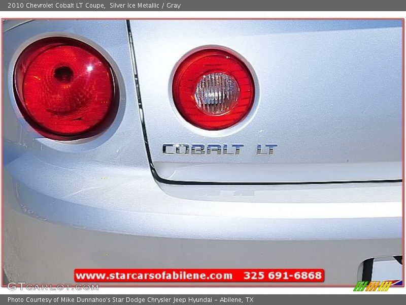 Silver Ice Metallic / Gray 2010 Chevrolet Cobalt LT Coupe