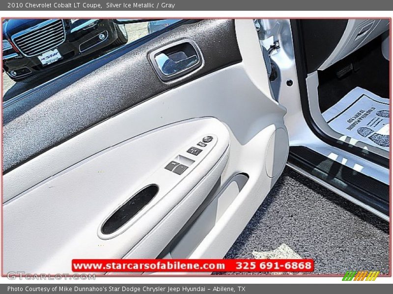 Silver Ice Metallic / Gray 2010 Chevrolet Cobalt LT Coupe