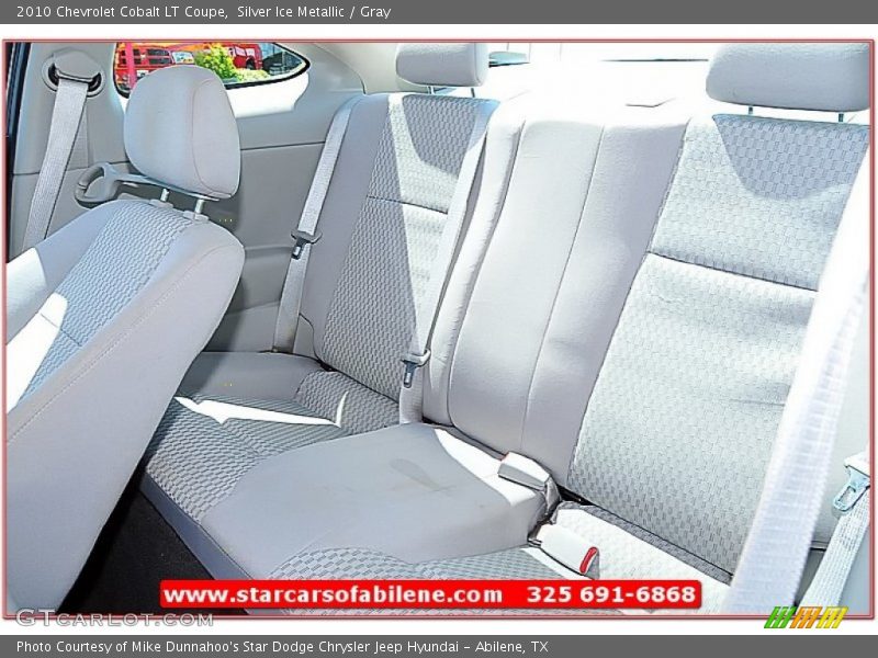 Silver Ice Metallic / Gray 2010 Chevrolet Cobalt LT Coupe