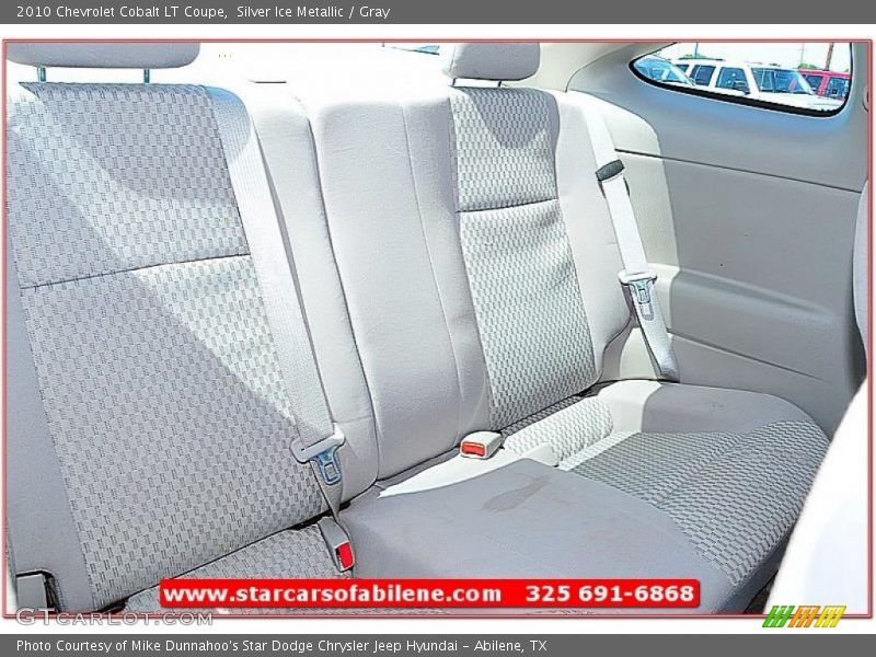 Silver Ice Metallic / Gray 2010 Chevrolet Cobalt LT Coupe