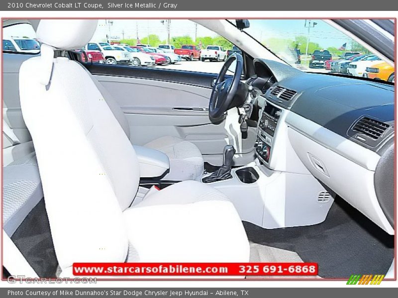 Silver Ice Metallic / Gray 2010 Chevrolet Cobalt LT Coupe