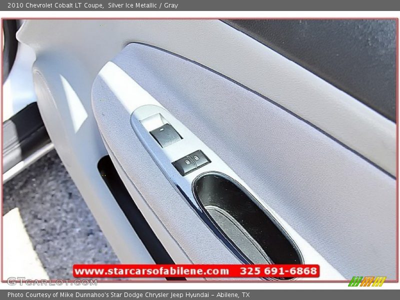 Silver Ice Metallic / Gray 2010 Chevrolet Cobalt LT Coupe
