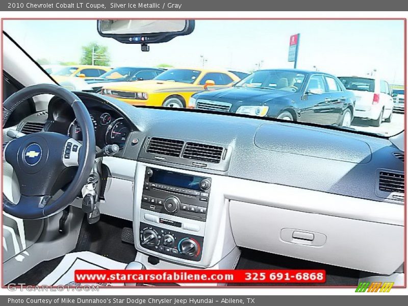 Silver Ice Metallic / Gray 2010 Chevrolet Cobalt LT Coupe