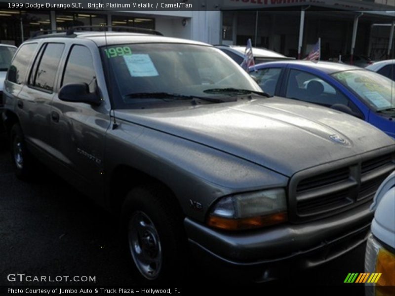 Bright Platinum Metallic / Camel/Tan 1999 Dodge Durango SLT