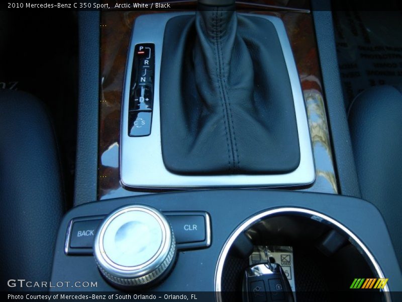 Arctic White / Black 2010 Mercedes-Benz C 350 Sport