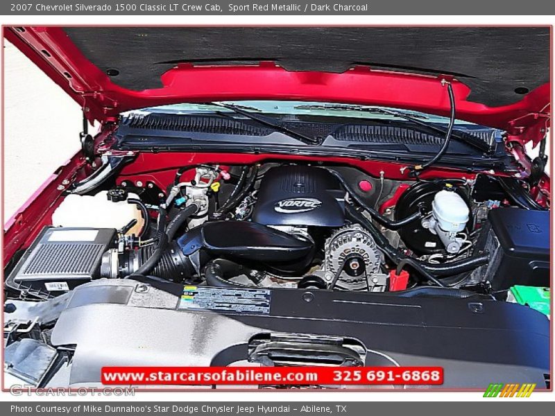 Sport Red Metallic / Dark Charcoal 2007 Chevrolet Silverado 1500 Classic LT Crew Cab