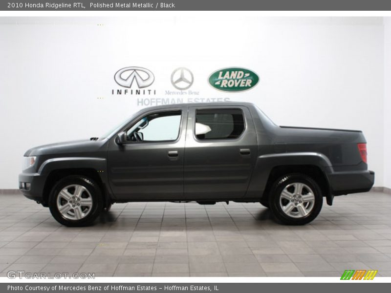 Polished Metal Metallic / Black 2010 Honda Ridgeline RTL