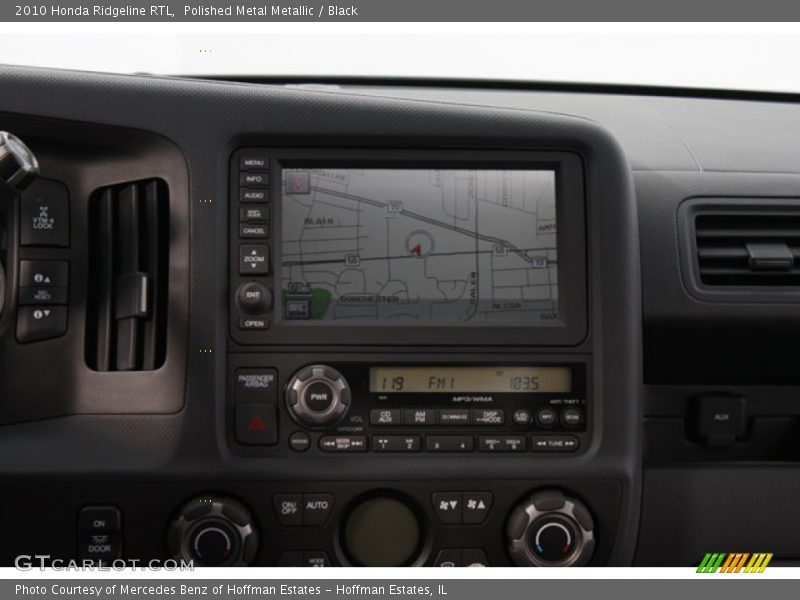 Polished Metal Metallic / Black 2010 Honda Ridgeline RTL