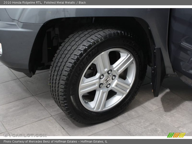 Polished Metal Metallic / Black 2010 Honda Ridgeline RTL