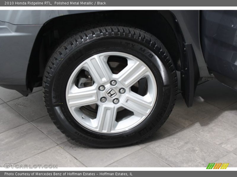 Polished Metal Metallic / Black 2010 Honda Ridgeline RTL
