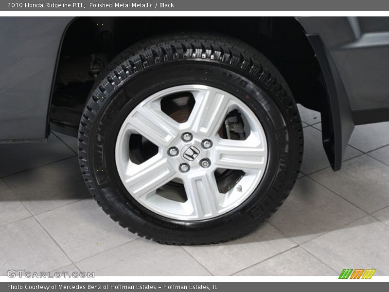 Polished Metal Metallic / Black 2010 Honda Ridgeline RTL