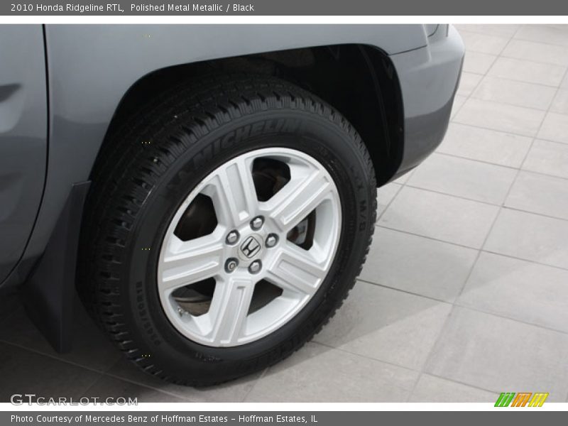 Polished Metal Metallic / Black 2010 Honda Ridgeline RTL
