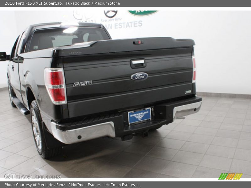 Tuxedo Black / Medium Stone 2010 Ford F150 XLT SuperCab