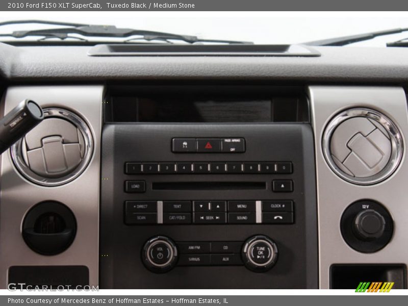Tuxedo Black / Medium Stone 2010 Ford F150 XLT SuperCab