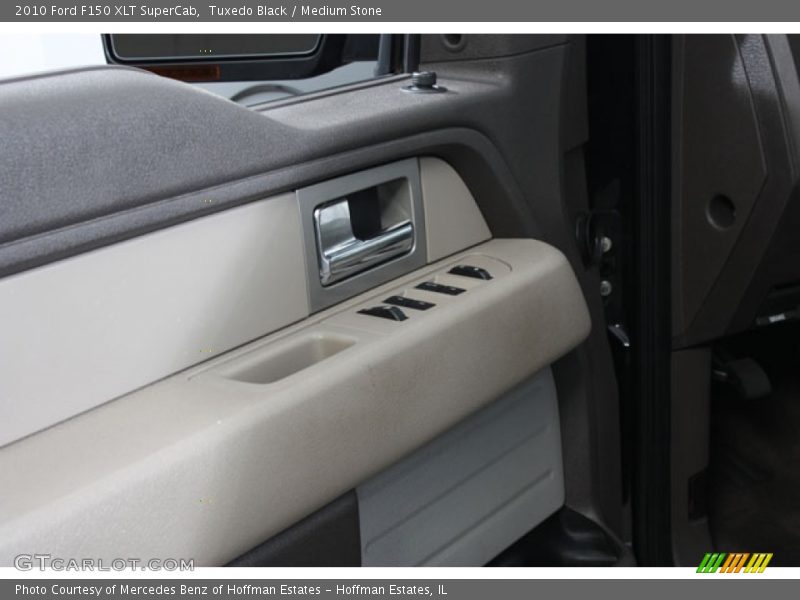 Tuxedo Black / Medium Stone 2010 Ford F150 XLT SuperCab