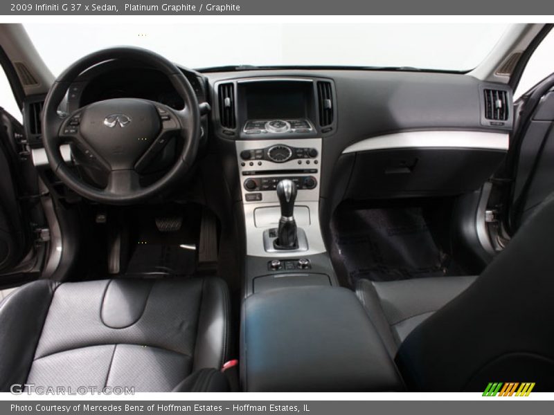 Platinum Graphite / Graphite 2009 Infiniti G 37 x Sedan