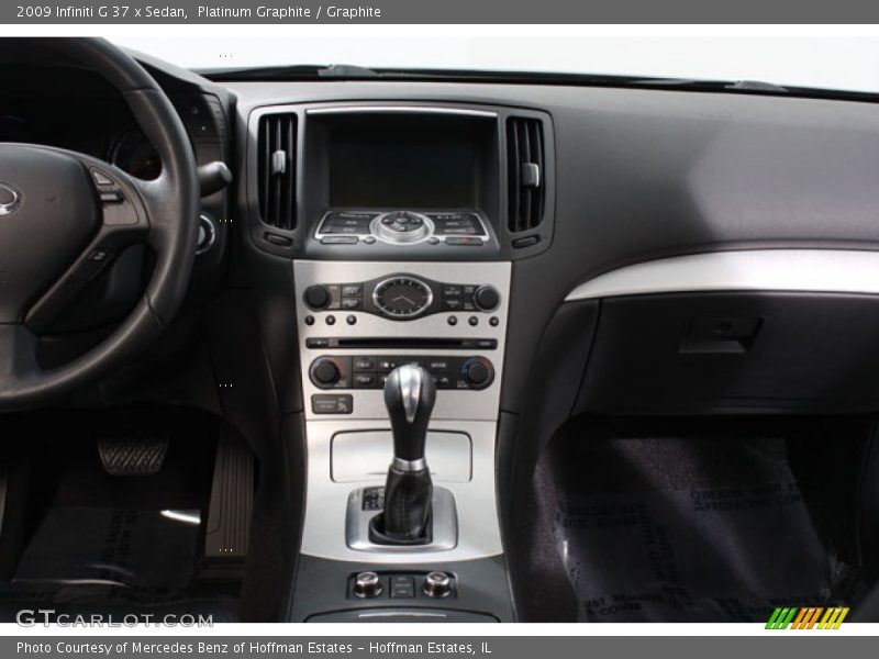 Platinum Graphite / Graphite 2009 Infiniti G 37 x Sedan