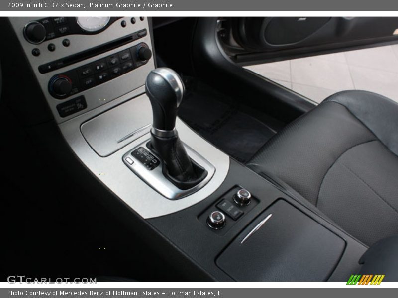 Platinum Graphite / Graphite 2009 Infiniti G 37 x Sedan