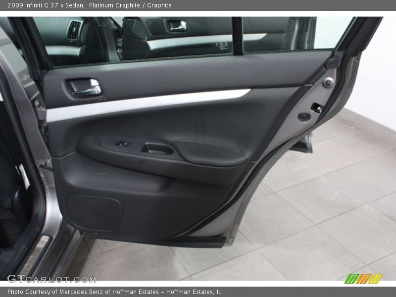Platinum Graphite / Graphite 2009 Infiniti G 37 x Sedan