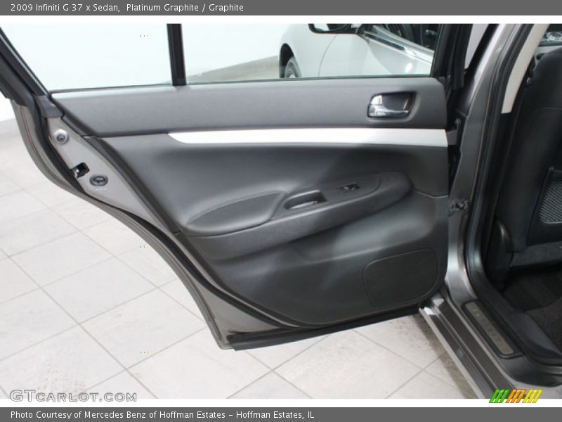 Platinum Graphite / Graphite 2009 Infiniti G 37 x Sedan