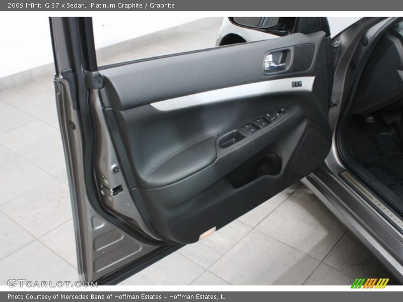 Platinum Graphite / Graphite 2009 Infiniti G 37 x Sedan