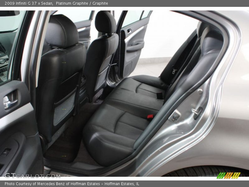 Platinum Graphite / Graphite 2009 Infiniti G 37 x Sedan