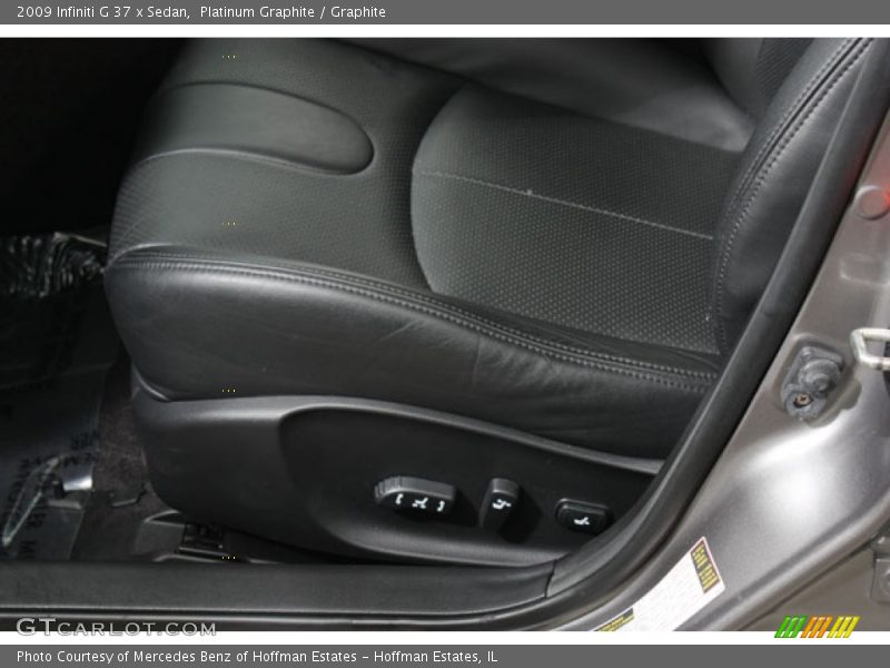 Platinum Graphite / Graphite 2009 Infiniti G 37 x Sedan