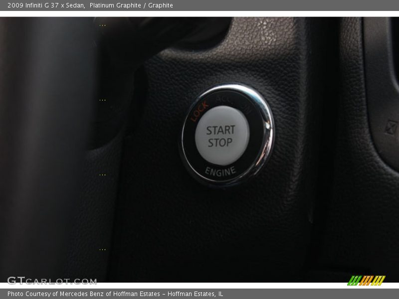 Platinum Graphite / Graphite 2009 Infiniti G 37 x Sedan