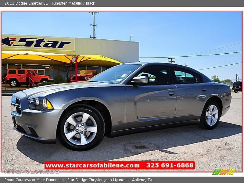 Tungsten Metallic / Black 2011 Dodge Charger SE