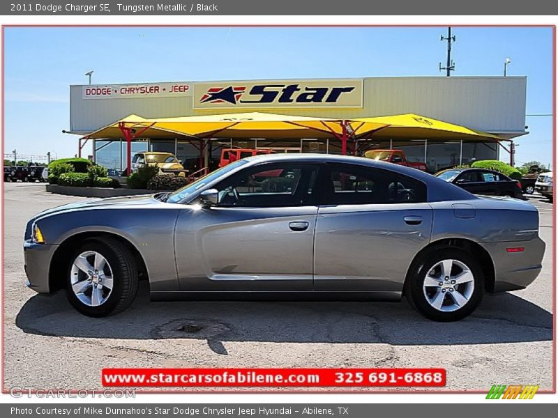 Tungsten Metallic / Black 2011 Dodge Charger SE