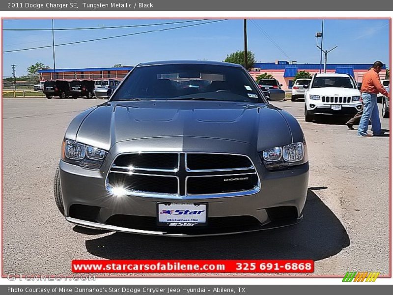 Tungsten Metallic / Black 2011 Dodge Charger SE