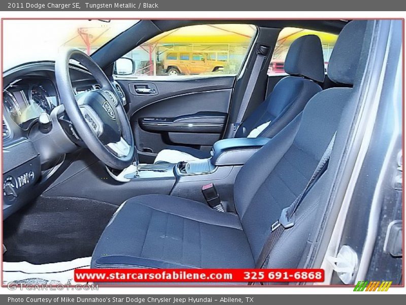 Tungsten Metallic / Black 2011 Dodge Charger SE