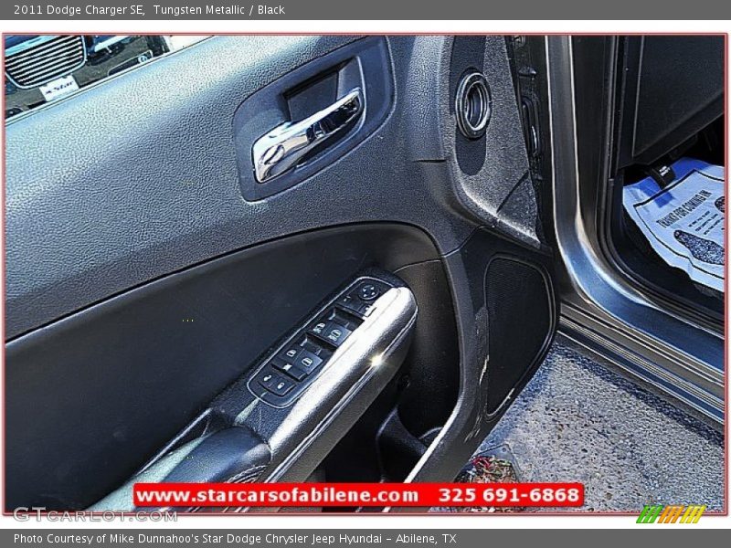 Tungsten Metallic / Black 2011 Dodge Charger SE