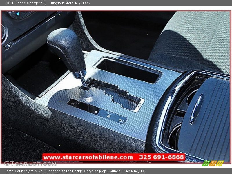 Tungsten Metallic / Black 2011 Dodge Charger SE
