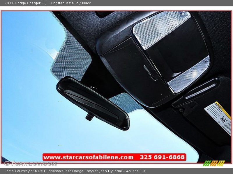 Tungsten Metallic / Black 2011 Dodge Charger SE