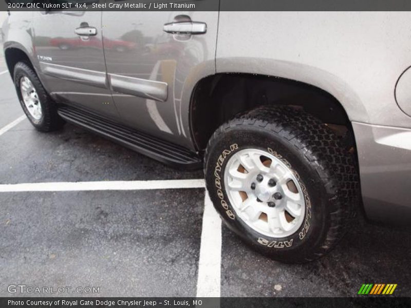 Steel Gray Metallic / Light Titanium 2007 GMC Yukon SLT 4x4
