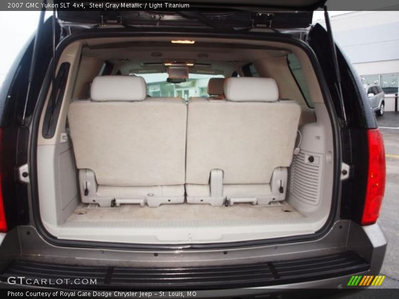Steel Gray Metallic / Light Titanium 2007 GMC Yukon SLT 4x4