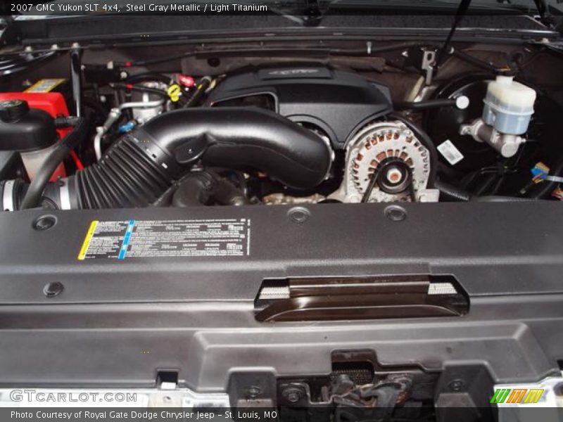 Steel Gray Metallic / Light Titanium 2007 GMC Yukon SLT 4x4